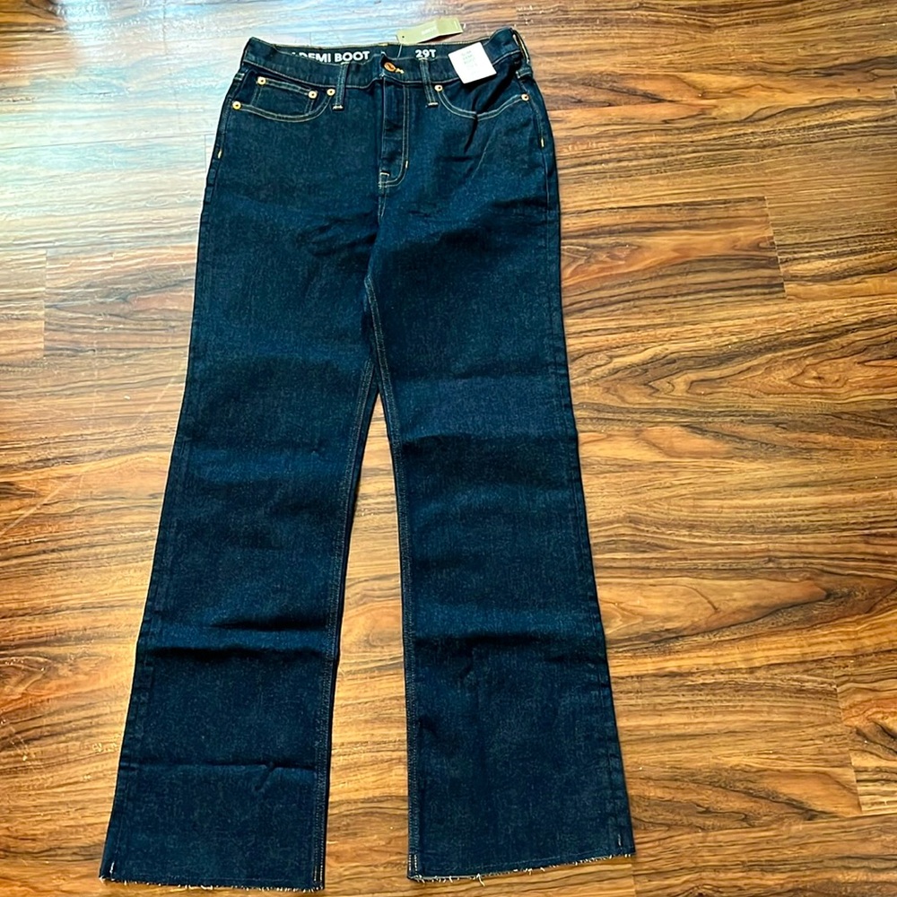 JCrew slim demi boot jean 29T